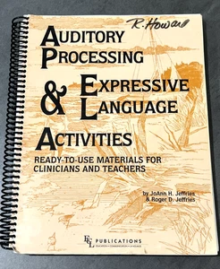 Auditory Processing & Expressive Language Activities by Jeffries - Imagen 1 de 3