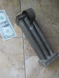 SELTENE frühe handgefertigte 6 RÖHREN KOLONIAL 1790 Zinn Kerzenform, Americana, GESCHENK - Bild 1 von 7