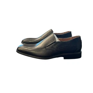 Fratelli Select Vero Cuoio 2169-01 Size 10M Square Toe Black Leather Dress Shoes - Picture 1 of 21