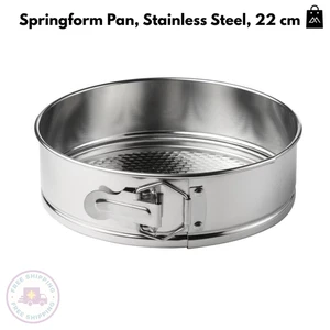 IKEA Non-Stick Baking Springform Round Cake Tin Tray Pan Kit Spring Loaded Steel - Picture 1 of 6