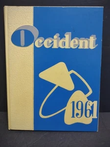 Vtg 1961 West High School Occident Yearbook Columbus Ohio Hilltop - Picture 1 of 16