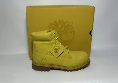 [GRATIS DE TARIFAS] Timberland Premium 6 pulgadas amarillo brillante junior talla 5,5 - 6 - 6,5 -7 Foto 1 de 4
