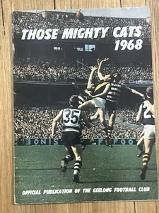 RARE 1968 GEELONG CATS ‘ THOSE MIGHTY CATS’ YEARBOOK - Great Condition - Picture 1 of 21