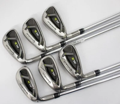 Lefty!! Taylormade M2 2017 Iron Set #5-9,P (6Clubs) /Flex S Stiff REAX90JP - Image 1 of 4
