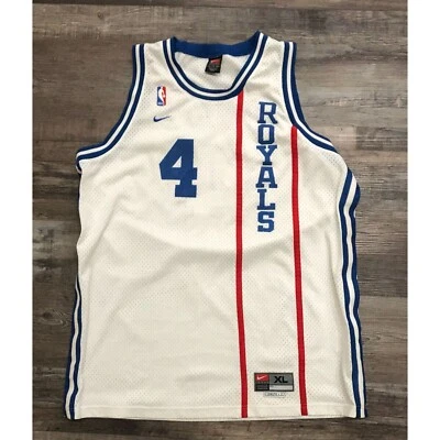 Футболка Nike Chris Webber Cincinnati Royals NBA ретро мужская размер XL с вышивкой - Изображение 1 из 4