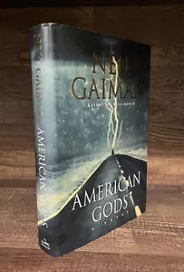 AMERICAN GODS by Neil Gaiman US HB 1st Print! HUGO & NEBULA AWARD WINNER! - Foto 1 di 7