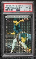 1996 Bowman's Best Atomic Refractor Randy Johnson Tom Glavine PSA 10 Rookie RC