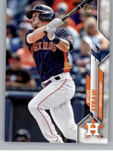 2020 Topps Update #U-289 Myles Straw Astros
