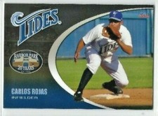 2012 Norfolk Tides (Triple-A Baltimore Orioles) Carlos Rojas