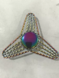 NEON TRIANGLE TWISTED Knock-off Threadless Axle Cover Lowrider Cruiser Bikes - Picture 1 of 1
