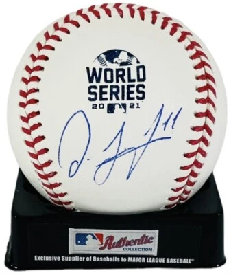 Orlando Arcia Signed 2021 World Series Baseball Atlanta Braves + BAS - Изображение 1 из 2