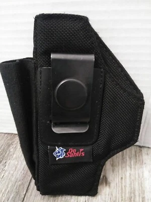 ¿Desantis N87? Funda de nailon NEGRA con bolsa Mag Sig, Glock, S&W (6,5"" de largo) Foto 1 de 4