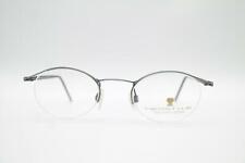 Vintage Neostyle City 535 Green Black Gold Half Brand Glasses Eyeglass Frame NOS