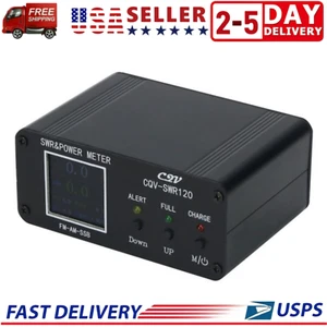 1.8-54MHz CQV-SWR120 LCD Display Digital SWR & Power Meter Type-C Interface USA - Picture 1 of 7