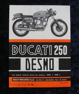 Ducati 250 Desmo Prospekt - Picture 1 of 2