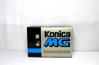 Konica Mg Black Hexanon 35Mm F/3.5 Film Camera From Japan Open Box, Rare