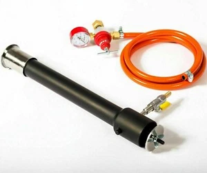 DFM GAS BURNER Propane Forge Furnace Foundry Raku Kiln Blacksmith Farrier Knife - Bild 1 von 12