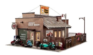 Woodland Scenics BR5846 O Scale Deuce's Bike Shop - Picture 1 of 24