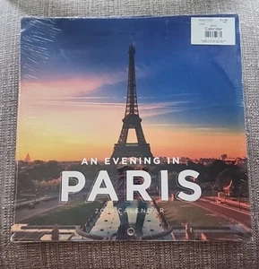 2019 An Evening In Paris Wall Calendar NEW Collectible  - Picture 1 of 2