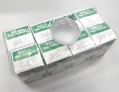 8 x 100 Watt Incandescent R80 Reflector Spot Diffused Lamp Warm White B22 100W - Image 1 of 4