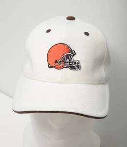 Vintage Cleveland Browns Hat Cap Men Snapback White American Needle Embroidered - Picture 1 of 9