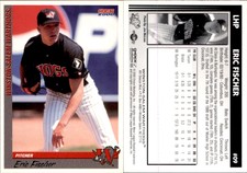 Eric Fischer 2000 Choice Winston-Salem Warthogs #09 Card *AutographDen*