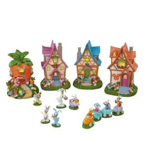 Disney Frühling Musical beleuchtet Ostern Frühlingsdorf 13-teiliges Urlaubsset NEU - Bild 1 von 2