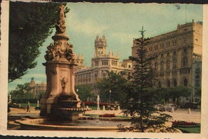 ANTIGUA POSTAL MADRID CORREOS DESDE EL PRADO OLD POSTCARD POSTKARTE CC01605 - Imagen 1 de 1