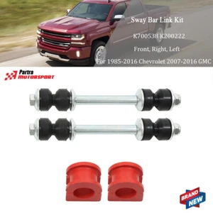 Kit de barra estabilizador de suspensión delantera y buje para Chevy GMC Escalade - Imagen 1 de 8