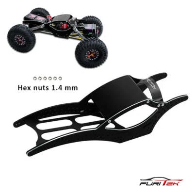 Furitek Scythe V2 Aluminum Frame Kit for SCX24 Crawlers - Black - Image 1 of 2