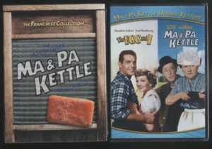 New Sealed DVD lot-6 MA & PA KETTLE movies-Marjorie Main,Percy Kilbride-EGG & I+ - Imagen 1 de 1