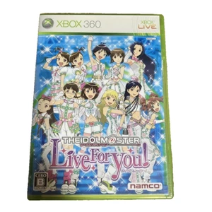 Idol Master Live for You Microsoft Xbox 360 Bandai Namco Envío desde Japón - Imagen 1 de 2