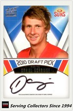 2011 Select AFL Infinity Draft Pick Signature Card DPS10 D. Gorringe (Suns)
