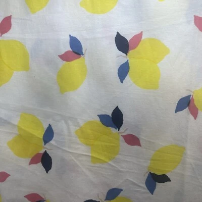 Cortina de ducha Kate Spade New York ralladura de limón mezcla de algodón 72 x 72 pulgadas Foto 1 de 4