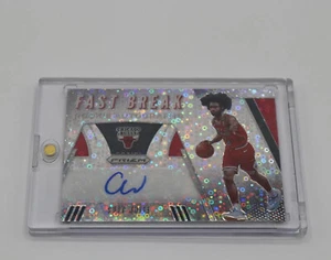 2019-20 PANINI PRIZM FAST BREAK COBY WHITE ROOKIE AUTOGRAPHS AUTO CARD FRCWT - Picture 1 of 11