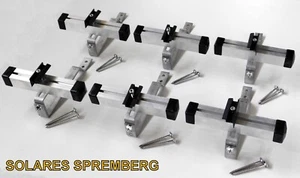 Montagematerial / 2x Modul Biberschwanzziegel Kurzschienensystem Balkonkraftwerk - Bild 1 von 24