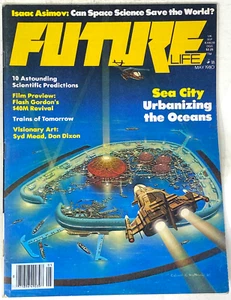 Future Life Magazine # 18 - May 1980 - Isaac Asimov, Syd Mead, Flash Gordon - Picture 1 of 2