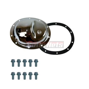 Chrome Steel Differential Cover Jeep YJ Wrangler Dana 35 Rear 10 Bolts + Gasket - Bild 1 von 2