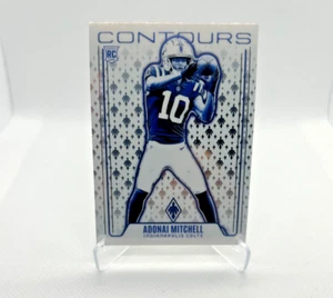 Adonai Mitchell RC - 2024 Panini Phoenix Contours #31 - Indianapolis Colts - Imagen 1 de 2