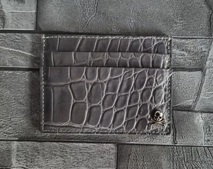 PHILIPP PLEIN HERREN CREDIT CARDS HOLDER CROCODILE / NEU / - Bild 1 von 3