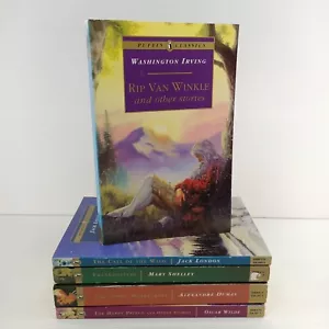 5x Puffin Classic Collection Childrens Novels Mixed Author Book Lot Frankenstein - Picture 1 of 20