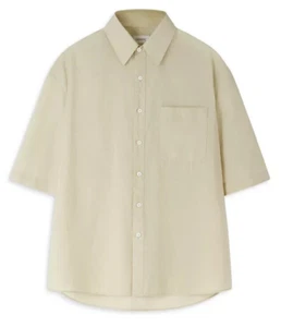 Lemaire L5923 Mens Pale Sage Short Sleeve Button Down Size XS - Picture 1 of 2