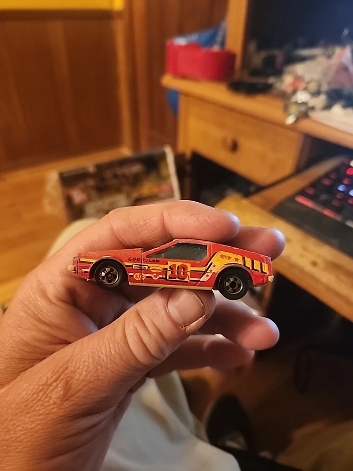 Vintage 1979 Hot Wheels Delorean Turismo Race Car #10 Blackwall Hong Kong - Image 1 of 4
