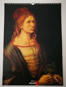 Calendario Olivetti anno 1981 Albrecht Durer Calendar - Picture 1 of 3