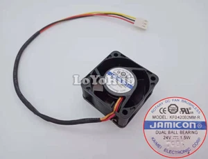jamicon KF0420B2MM-R cooling Fan DC 24V 1.5W 40X40X20mm 3-wire 3-Pin - Picture 1 of 6