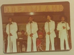 Original 1960's Color Photograph ~ Dreamland Ballroom ~ Doo Wop/R&B Group - Picture 1 of 2