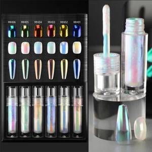 Nail Powder Liquid Type Mirror Nail Powder Nail Decoration Nail Art Mirror- - Picture 1 of 24