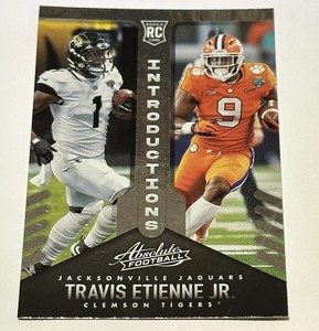 2021 Panini Absolute Introductions Travis Etienne RC Clemson Jacksonville #INT12