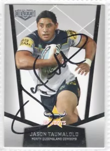 ☆ 🔥 2015 ELITE Signed Card JASON TAUMALOLO #88 🔥☆ FREE POSTAGE ☆ - Picture 1 of 1