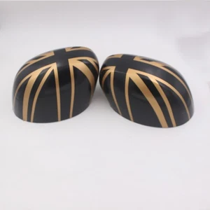 Gold Jack Add-on Side Mirror Cover Cap for Mini Cooper F54/55/56/57/60 LCI 2020+ - Bild 1 von 4